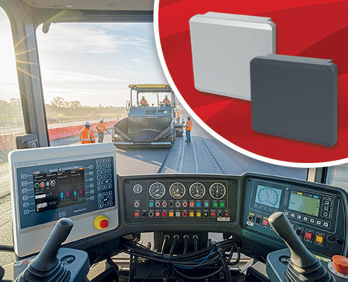 profiCASE HMI enclosures for in-cab electronics
